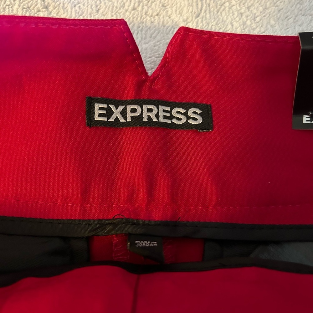 NWT Express vibrant hot pink cotton blend Shorts - Picture 3 of 9